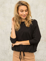 FOR FITNESS Czarna bluzka Claire