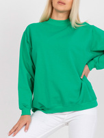 Zielona bluza dresowa basic Twist
