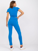 Niebieskie dresowe spodnie z kieszeniami Approachable