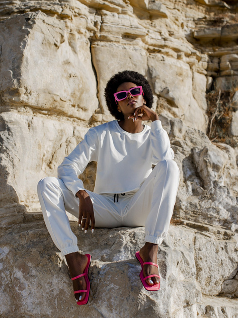 Ecru komplet damski Mathilde RUE PARIS