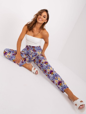 Hurt Violetiniai viskozės kelnės iš SUBLEVEL medžiagos.