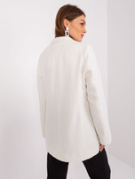 Hurt Kremowa marynarka w strukturalny splot