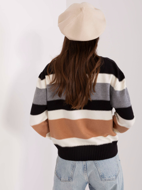 Hurt Jasnobeżowa damska czapka zimowa typu beret