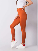 Helleblaue gerippte Leggings Sanja.