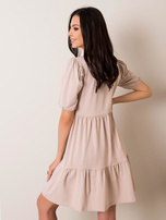 Beżowa sukienka Perla RUE PARIS