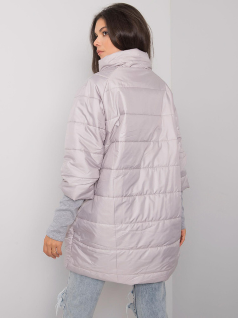 Szara kurtka pikowana Carlota