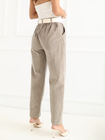 Fango sztruksowe spodnie z wysokim stanem