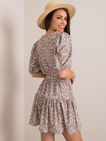 Beżowa sukienka Avah