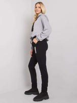 Czarno-szary komplet z naszywką Danielle