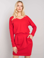 Czerwona sukienka Kloe RUE PARIS