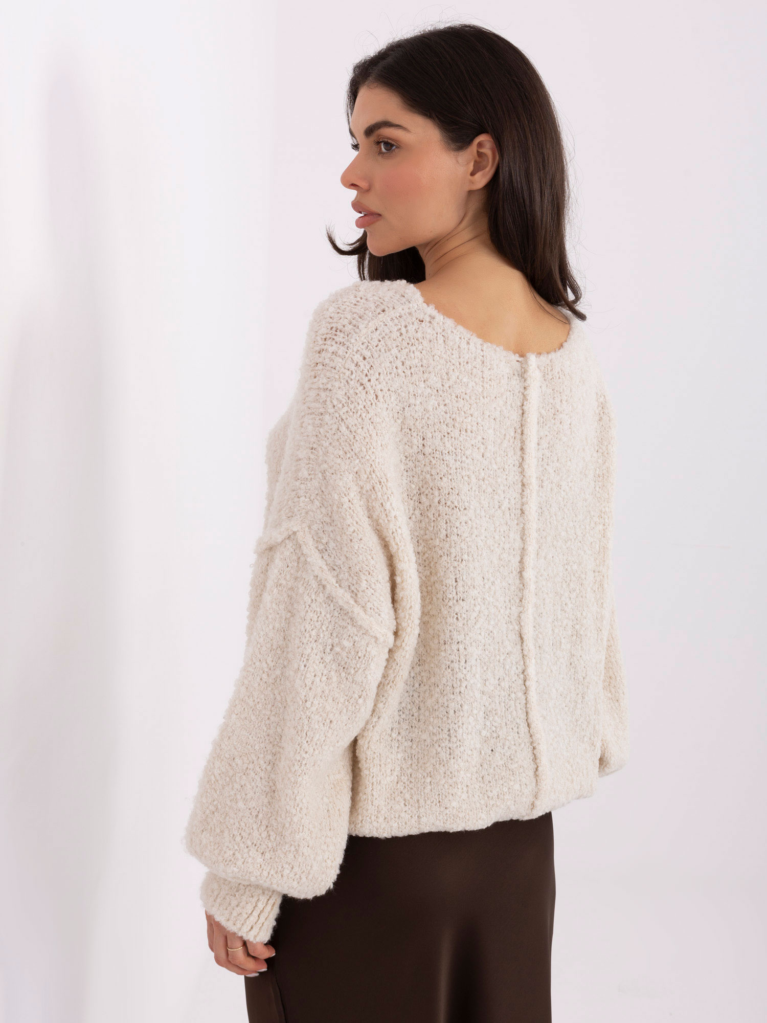 Sweter jasny beżowy
