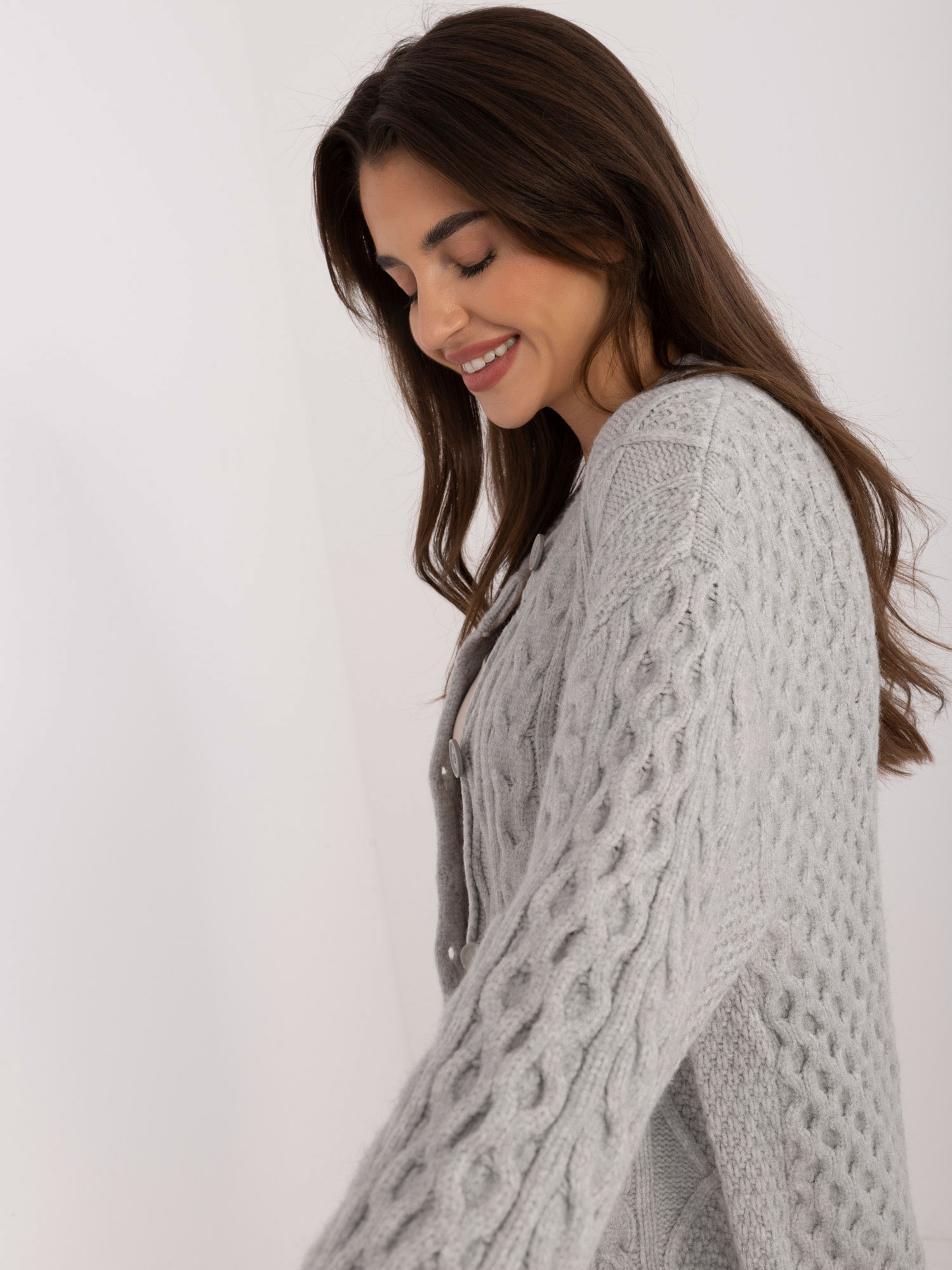 Sweter szary
