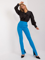 Hurt Czarna klasyczna koszula z ozdobnym kołnierzem