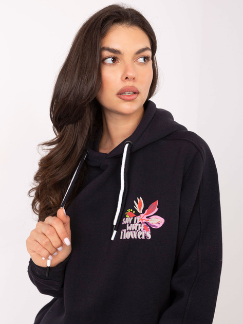 Grafitowa ocieplana bluza z kieszeniami SUBLEVEL