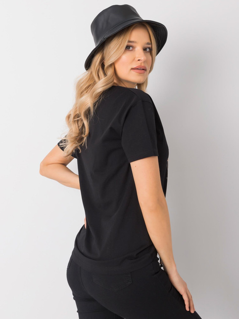 Czarny t-shirt Agathe