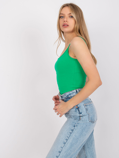 Zielony top basic Indiana