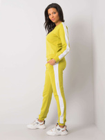 Limonkowy komplet Aveline RUE PARIS