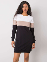 Biało-czarna sukienka Feliciana RUE PARIS