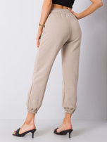 Beżowe spodnie Agueda RUE PARIS