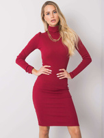 Bordowa sukienka Livia RUE PARIS