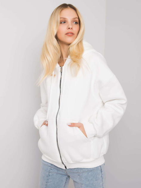 Biała bluza rozpinana Amelia