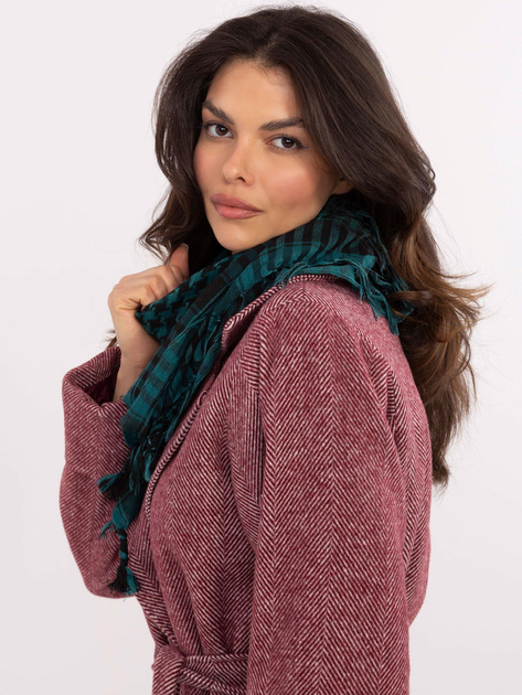 Hurtownia Morsko-czarna chusta arafatka z frędzlami