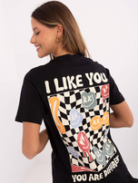 Hurt Grafitowy damski t-shirt z napisami SUBLEVEL