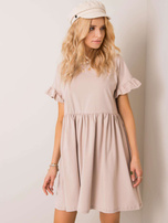 Beige šaty Marietta RUE PARIS.
