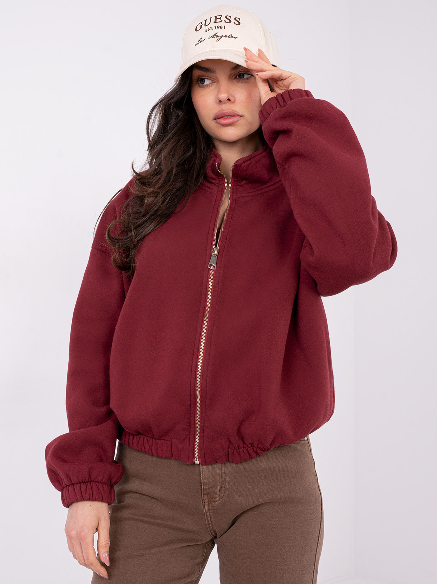 Bluza bordowy