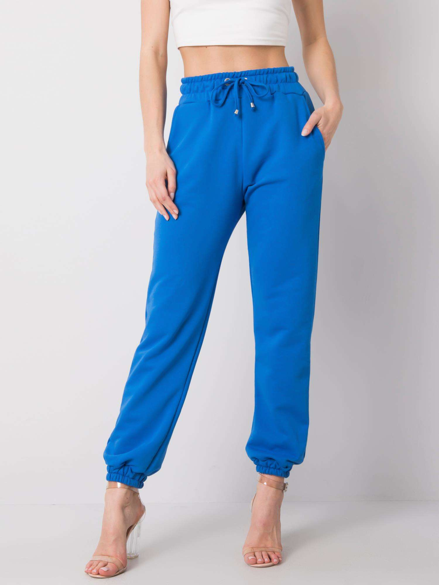 Dunkelblaue Hose Agueda RUE PARIS.