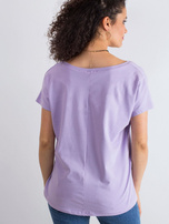 Jasnofioletowy damski t-shirt Emory