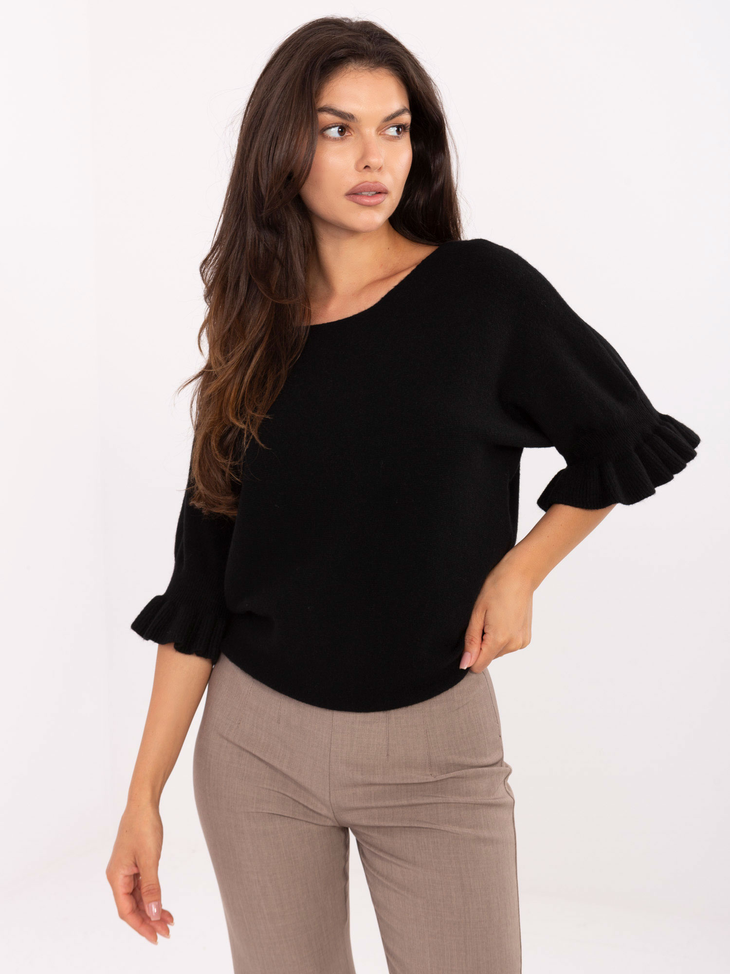 Sweter czarny
