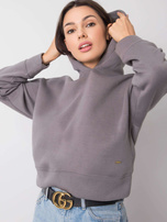Graue Hoodie Henson, DU KENNST MICH NICHT.