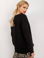 Czarna bluza bawełniana Nadia