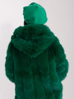 Hurtownia Zielona czapka zimowa typu beret 