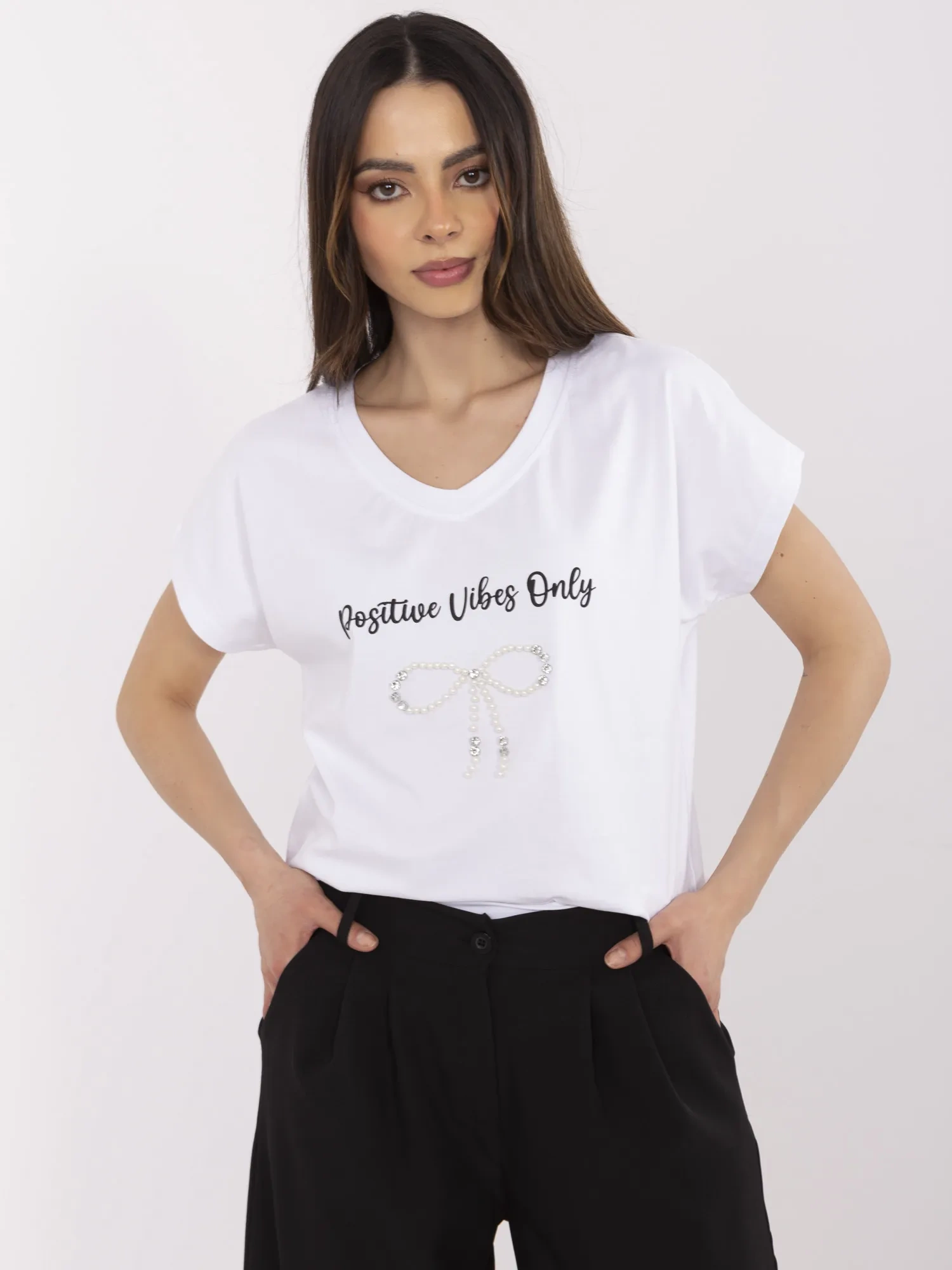 T-shirt biały