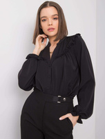 Czarna bluzka wizytowa Oceane OCH BELLA