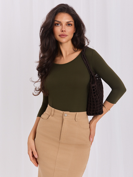 Khaki bluzka Mona