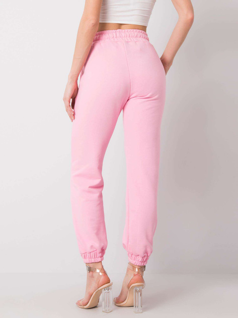 Jasnoróżowe spodnie Agueda RUE PARIS