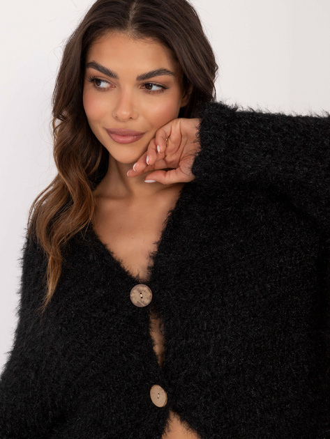 Hurt Czarny rozpinany z zapięciem na guziki OCH BELLA