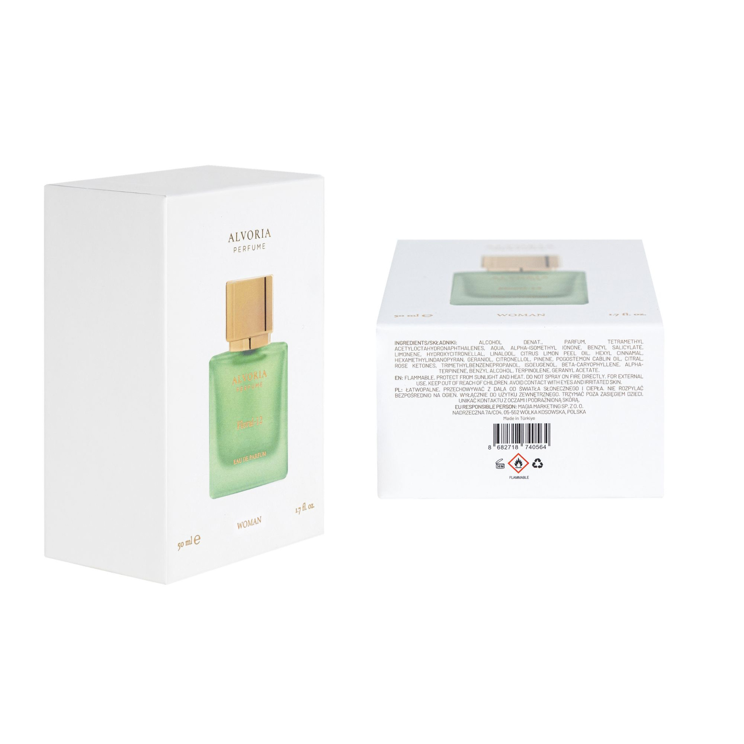 Floral 12 - Premium parfumi Alvoria 50ml