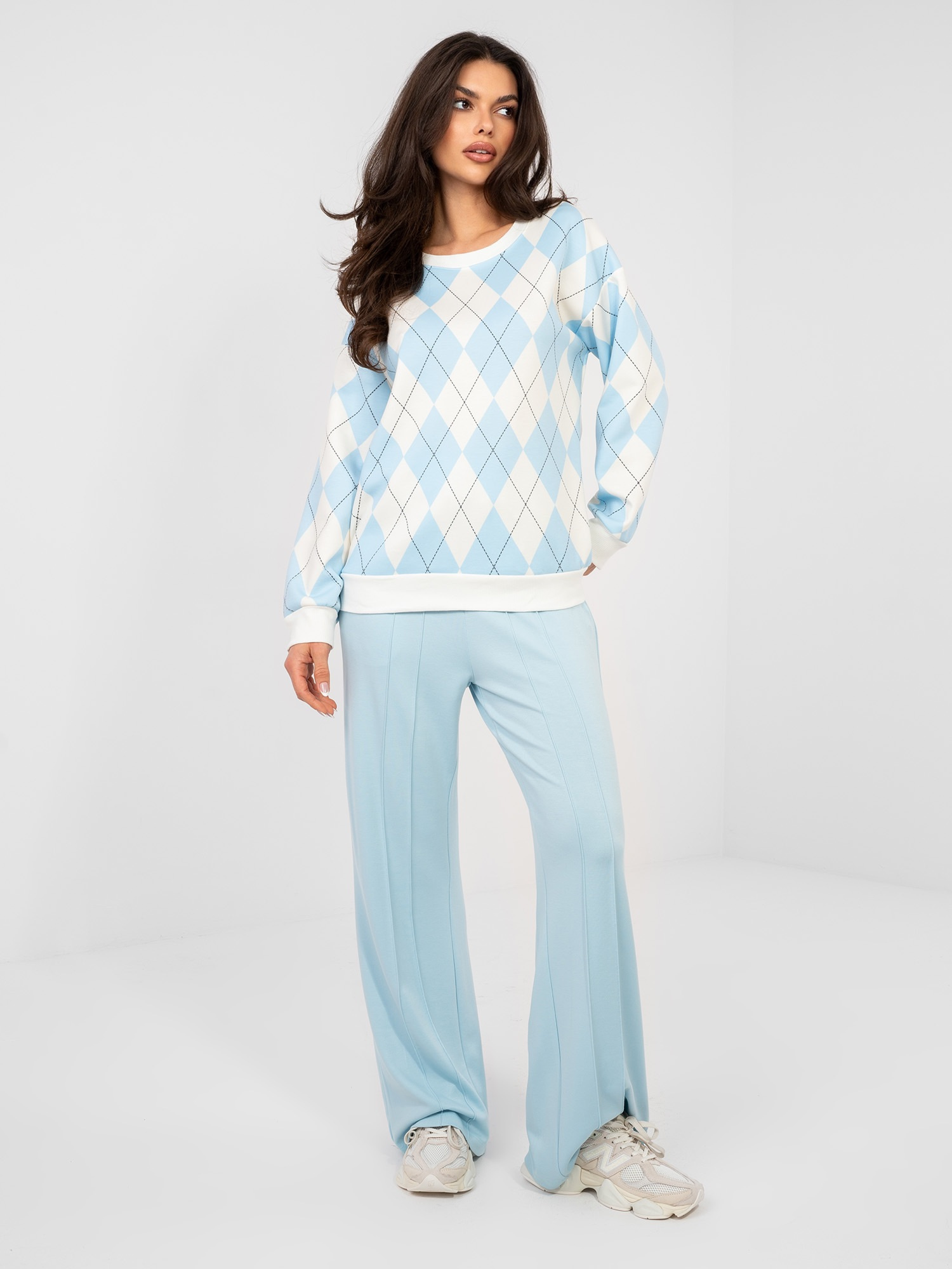 Bluza jasny niebieski