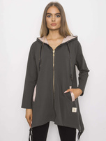 Ciemna khaki bluza rozpinana Narissa