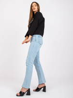 Czarna bluzka damska z bawełny Elizabeth RUE PARIS 