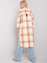 Camelowa długa koszula damska Tiannah