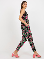 Hurt Spodnie z materiału z printem i wiązaniem SUBLEVEL