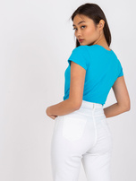 Niebieski t-shirt Peachy