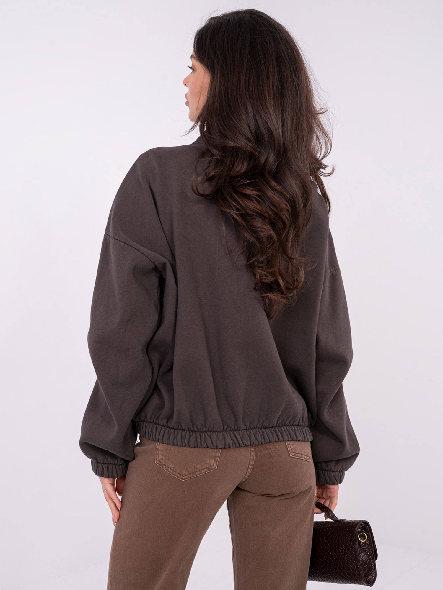 Bluza ciemny brązowy
