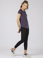 Fioletowy damski t-shirt TOMMY LIFE