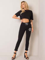 Czarne spodnie Cynthia